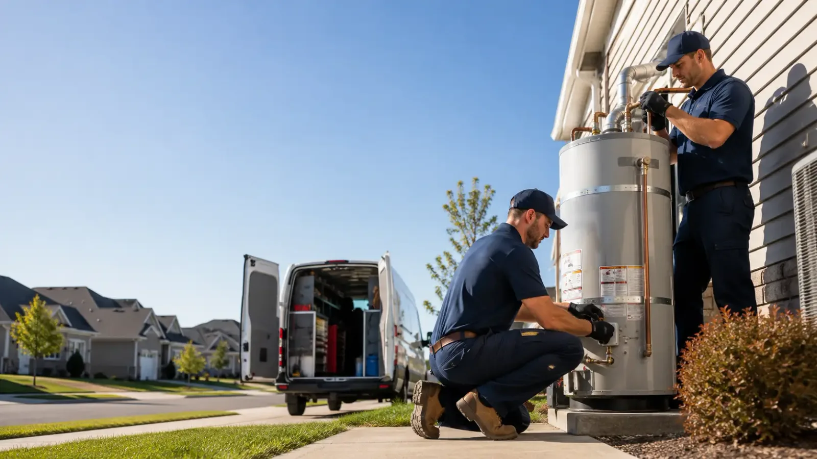 Water Heater Installation in Wells, ME